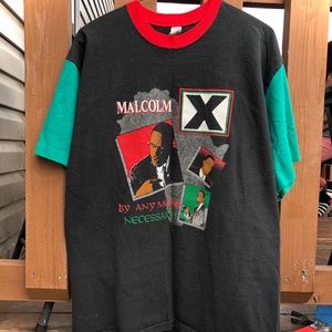 RARE VINTAGE MALCOLM X TEE